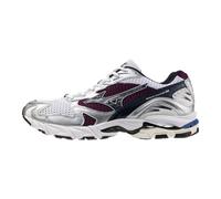 Mizuno WAVE RIDER 10 Scarpe sportstyle Bianco/BaritoneBlu/DarkViola Donna/Uomo Taglia42