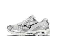 Mizuno - Scarpe lifestyle - Wave Rider 10 GF White/Black Sand/Lilac Hint per Uomo in Pelle - Taglia 10 UK - Bianco