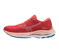 Mizuno Wave Rider 26, Sneaker Unisex-Adulto, Spiced Coral Vaporous Gray French Blue, 36.5 EU