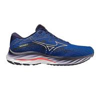 Mizuno Wave Rider 27, Corsa Uomo, Surf The Web White Neon Flame, 42.5 EU