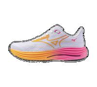 Mizuno WAVE RIDER 29 Scarpe da corsa Bianco/Tang Arancione/Rosa Tetra Donna/Uomo Taglia44