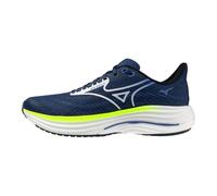 Mizuno Wave Rider 29 - Scarpe da corsa da uomo, colore: Blu / Bianco / Giallo fulmine, Estate Blue White Lightning Ye, 46 EU