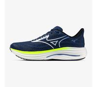 Mizuno WAVE RIDER 29 Scarpe da corsa Estate Blu/Bianco/Lightning Ye Uomo Taglia40,5