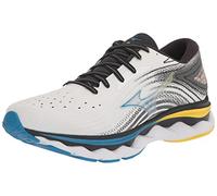 Mizuno Wave Sky 6, Scarpe da Corsa Uomo, Bianco Giallo Bianco Cyber Yellow, 42.5 EU