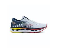 Mizuno Wave Sky 6, Scarpe Trail Running Donna, Bianco/Hibiscus/Buttercup, 40,5 EU, White Hibiscus Buttercup, 40.5 EU