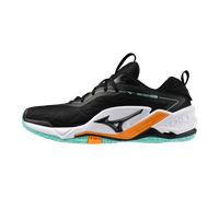 Mizuno WAVE STEALTH NEO 2 Scarpe da pallamano Nero/Tangelo/Ice Verde Donna/Uomo Taglia44