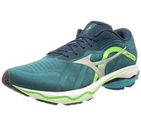 Mizuno Wave Ultima 13, Scarpe Uomo, Blue Silver Greenecko, 44.5 EU