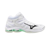 Mizuno Wave Voltage 2 Mid, Scarpe da Pallavolo Unisex Adulto (Bianco, Sistema Taglie Calzature EU, Adulto, Numero, Media, 38)