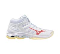 Mizuno Wave Voltage 2 Mid White/CalypsoCoral/PaleBanana 42 Bianco