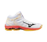 Mizuno Wave Voltage 2 Mid (Bianco, Sistema Taglie Calzature EU, Adulto, Donna, Numero, Media, 40)