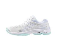 Mizuno WAVE VOLTAGE 2 Scarpe da pallavolo Bianco/Blu Tint Donna Taglia40,5