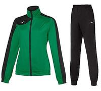Mizuno Wom Knit - Tuta da donna, colore: Verde/Nero