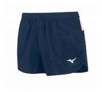 Mizuno WOM Premium Short - Pantaloncini da Donna, Donna, Pantalone Corto, U2EB720114, Navy/White (Blu Navy, Bianco), S
