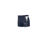 Mizuno WOM Premium Short Tight - Leggings da Donna, Donna, Maglie, U2EB720214, Navy/White (Blu Navy, Bianco), XL