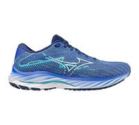 Mizuno Women Wave Rider 27 Neutral Running Shoe Running Shoes Dark Blue - Light Blue 6