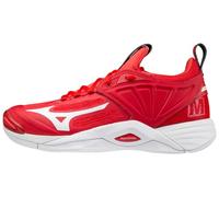 Mizuno Women's 2, Wave Momentum-Scarpa da pallavolo da Donna 10 1/2, Rosso Bianco, 42.5 EU