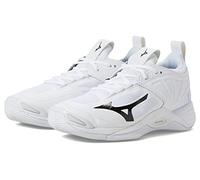 Mizuno Women's 2, Wave Momentum-Scarpa da pallavolo da Donna 11, Bianco e Nero, 43 EU