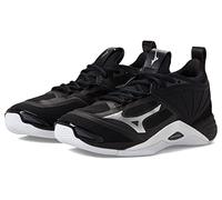 Mizuno Women's 2, Wave Momentum-Scarpa da pallavolo da Donna 11, Nero Argento, 43 EU