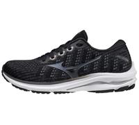 Mizuno Women's Wave Rider 25 Running Shoe, Black-Onyx, 6