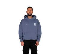 MJ GONZALES Metamorphose V.2 Heavy Oversized Hoody MJG11604 XXL Blu
