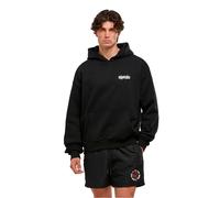 MJ Gonzales Felpa con cappuccio Rebels Never Die MJG12139 Heavy Oversized Nero S Uomo