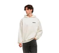 MJ GONZALES MJG Heavy Overscon cappuccio Rebels Never Die MJG12139 L Bianco