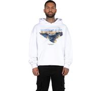MJ Gonzales Felpa Eagle V.2 Heavy Hoody Oversized Essentials V.4 White XXL Bianco