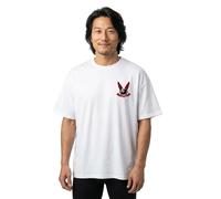 MJ GONZALES Maglietta MJG Heavy Oversized Tee MJG12149 Black Ball Syndicate XS Bianco Uomo