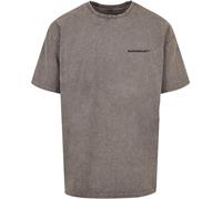 MJ Gonzales Maglietta X Acid Washed Heavy Oversize Tee Asphalt M Grigio