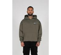 MJ GONZALES Wave V.1 X Heavy Oversized Hoody MJG11669 S Verde
