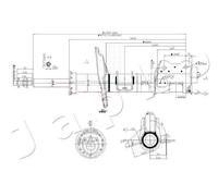 MJ00159 JAPKO Ammortizzatore per LANCIA
