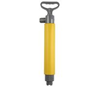 MJADAADE Pompa a mano galleggiante per kayak, accessorio per barca, canoa con tubo per irrigazione all'aperto (giallo)