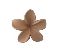 Mjaie Dolce ragazza alta coda di cavallo artiglio per capelli bella femmina opaco fiore artiglio per capelli casual banchetto clip per capelli per ragazze frizione per capelli, arancione rosa
