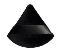 Mjaie Sbuffo triangolare per cipria per viso e corpo, cipria cosmetica per cipria, spugnetta per cipria, strumento per il trucco, per cipria, cipria, corpo a triangolo, nero