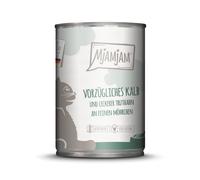 MjAMjAM 24 x 400 g umido gatto - Vitello & Tacchino