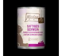 Mjamjam 400gx6 puro piacere di carne - succulento maiale puro