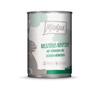 MjAMjAM 6 x 400 g umido gatto - Renna & Pollo