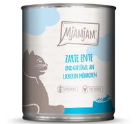 MjAMjAM 6 x 800 g umido gatto - Anatra & Pollo delicati con Carotine