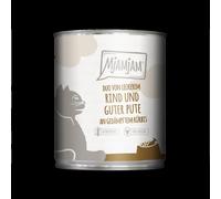 Mjamjam 800gx6 DUO Manzo & Tacchino & Zucca