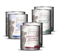 MjAMjAM Adult 12 x 800 g Umido cane - Pacco misto I (3 Varianti)