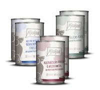 MjAMjAM Adult 24 x 400 g Umido per cane - Pacco misto I (3 varianti)