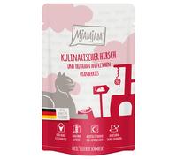 MjAMjAM Buste 12 x 125 g umido gatto - Cervo, Tacchino & Mirtilli Rossi