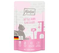 MjAMjAM Buste 12 x 125 g Alimento umido per gatti - Pollo & Salmone Selvaggio
