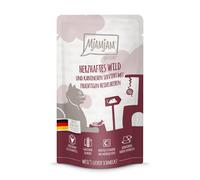 MjAMjAM Buste 24 x 125 g umido gatto - Selvaggina, Coniglio & Mirtilli