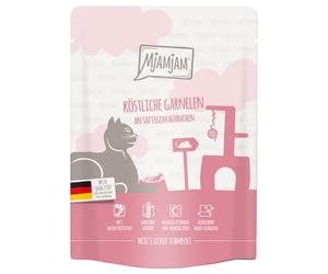 MjAMjAM Buste 24 x 300 g umido gatto - Gamberetti & Pollo