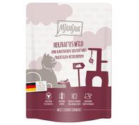 MjAMjAM Buste 24 x 300 g umido gatto - Selvaggina, Coniglio & Mirtilli