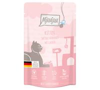 MjAMjAM Buste Kitten 12 x 125 g umido gatto - Pollo & Olio di Salmone