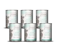 MjAMjAM - cibo umido premium per cani - buon tacchino su riso bollito con zucchine al vapore, confezione da 6 (6 x 400 g), naturale con carne extra