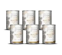 MjAMjAM - Cibo umido premium per cani - cavallo delicato con patate al vapore, confezione da 6 (6 x 400g), senza cereali con carne extra