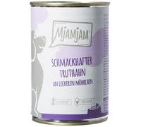 MjAMjAM - cibo umido premium per cani - gustoso tacchino con deliziose carote, c